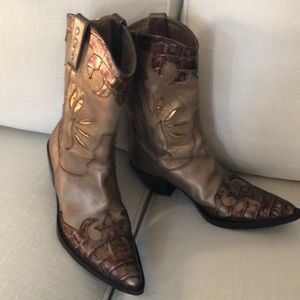 Vaneli Western Cowboy Boots